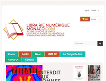 Tablet Screenshot of librairienumeriquemonaco.com